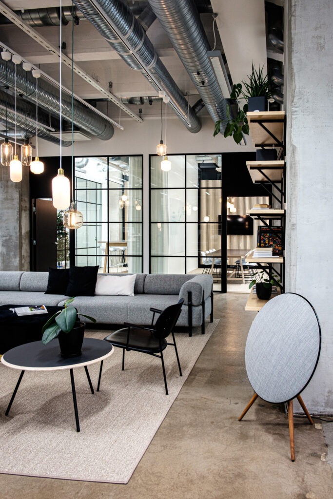 Sisustus toimistoon Punavuoressa - Mariel Interior.