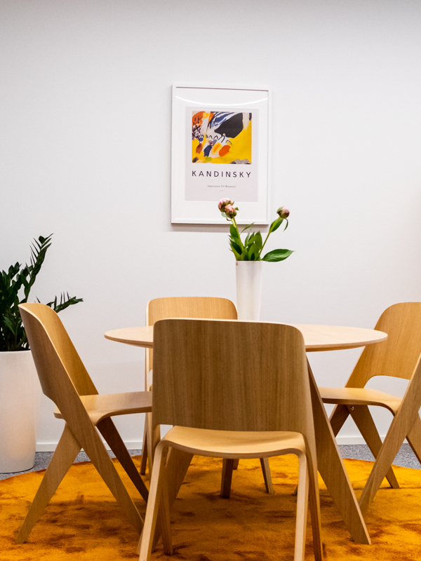 Toimiston sisustussuunnittelu, Espoo.