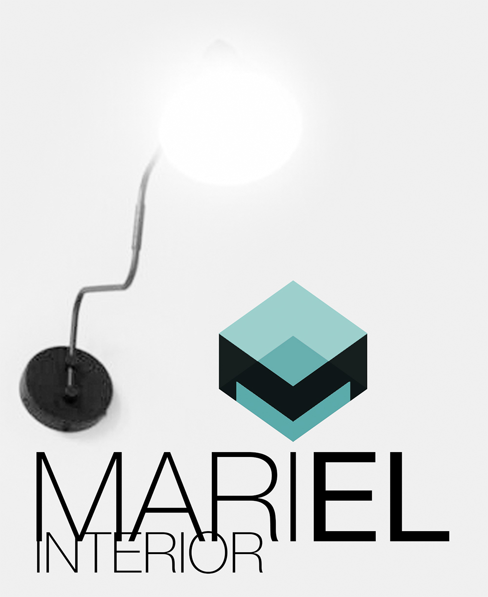 Mariel Interior logo lampulla.