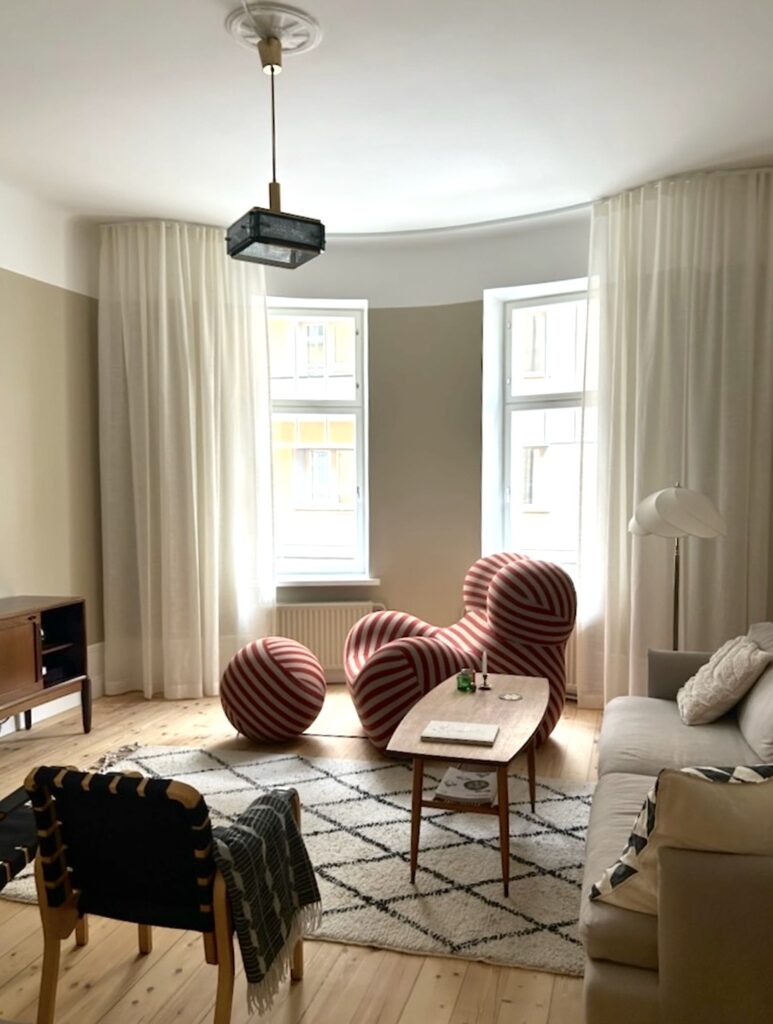 Verhosuunnittelu yksityisasuntoon, Ullanlinna – Mariel Interior.